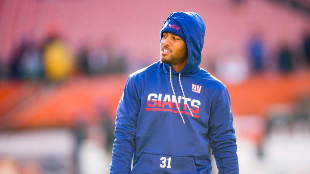 Trevin Wade with the New York Giants in 2016.