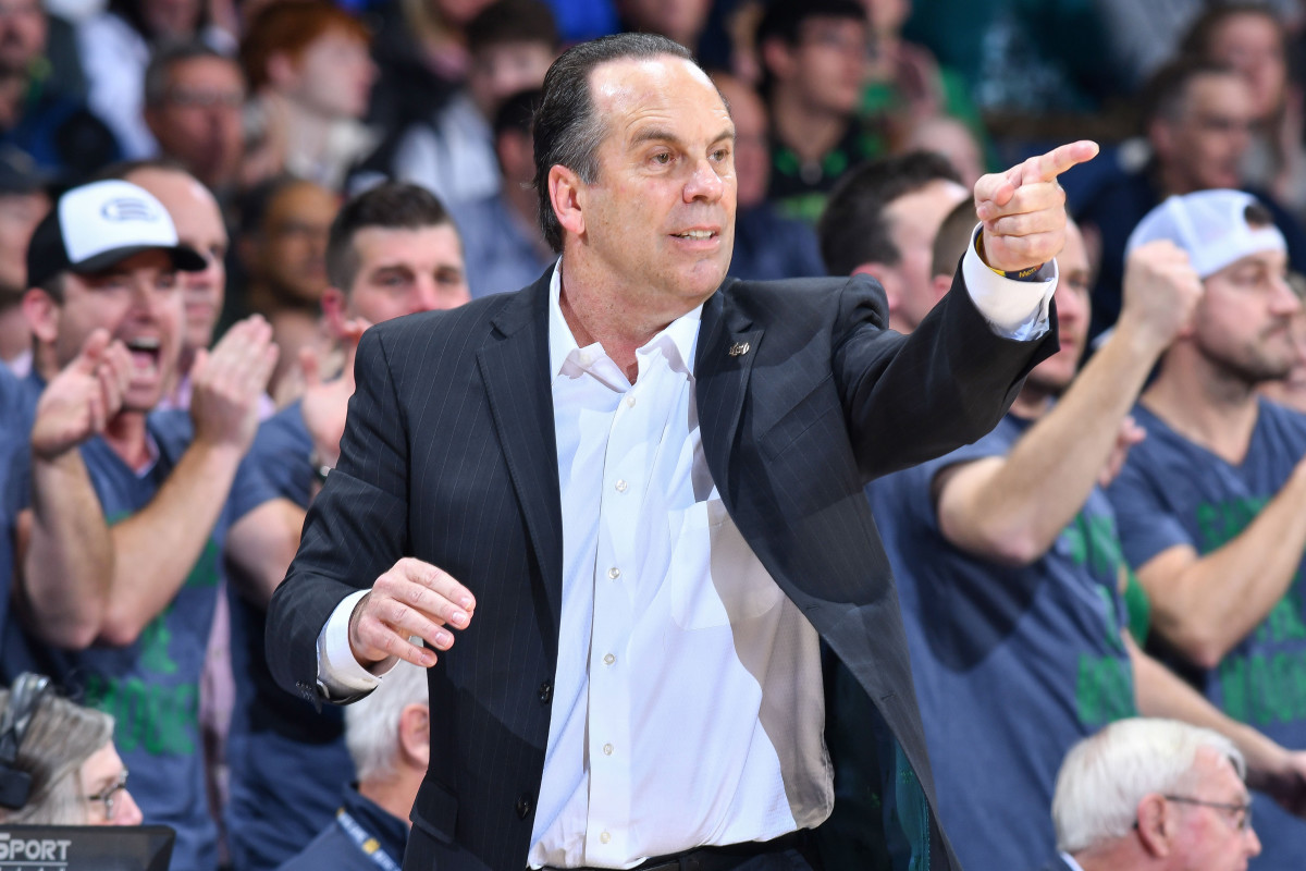 Notre Dame coach Mike Brey has tried to avoid the transfer market during his time in South Bend.